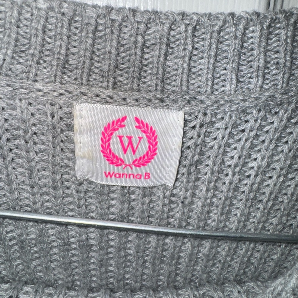 Colorblock Knit Sweater SIZE S - Picture 3 of 4